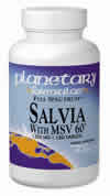Salvia 1020mg full spectrum with MSV-60 120 tabs from PLANETARY FORMULAS
